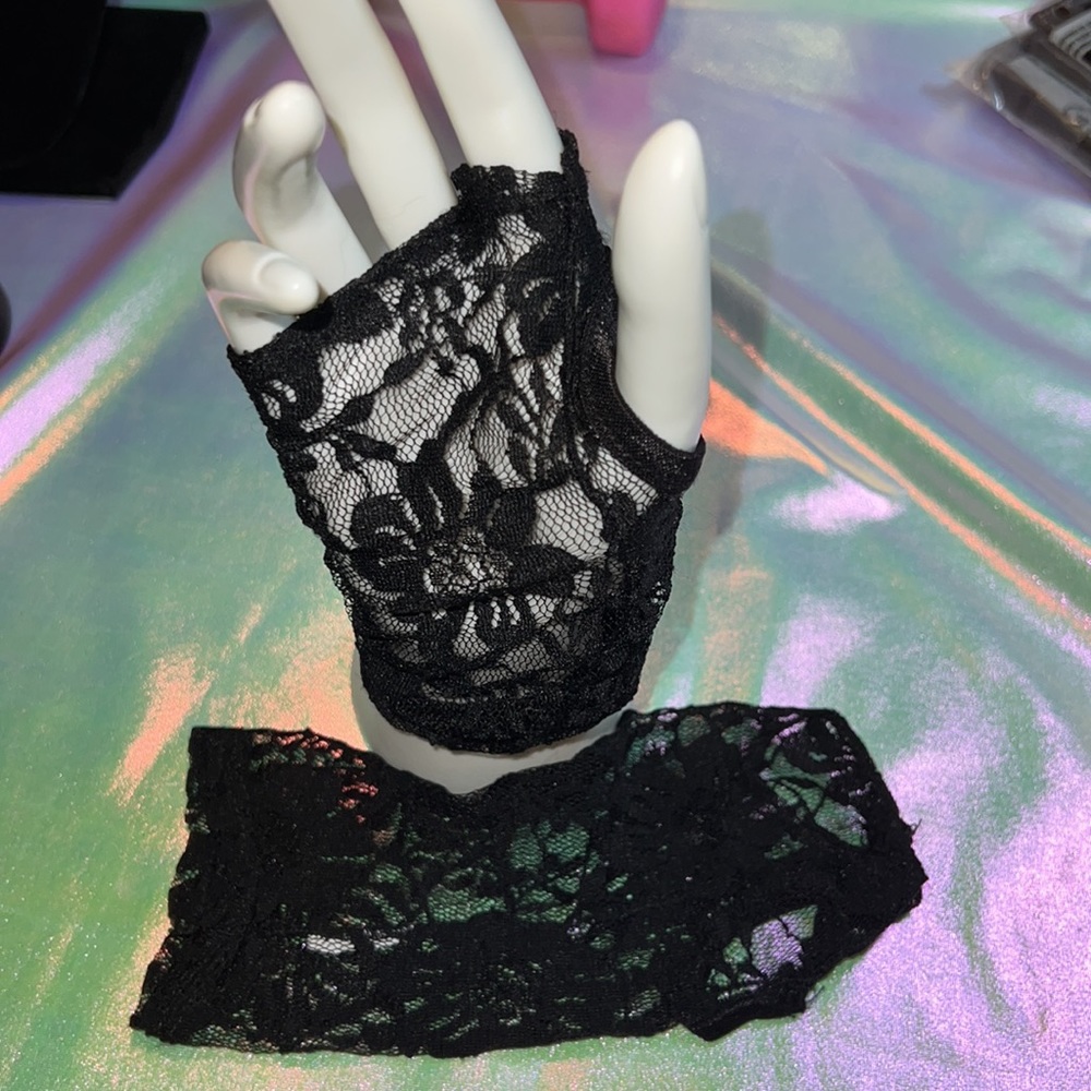 Victorian fingerless Gloves